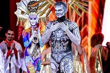 Tapicería Peñate, de Telde, se lleva el tercer premio del concurso de Maquillaje Corporal de 'Studio 54'/Lpcarnaval.